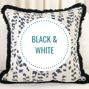 Black and White Pillows