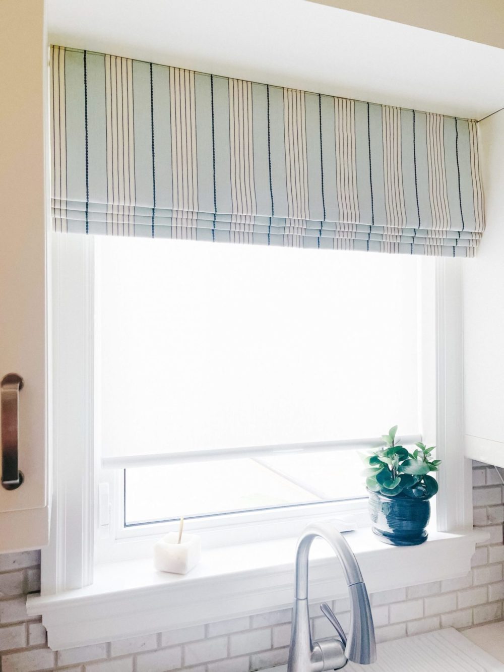 Inkwash Faux Shade Valance by Q. Design